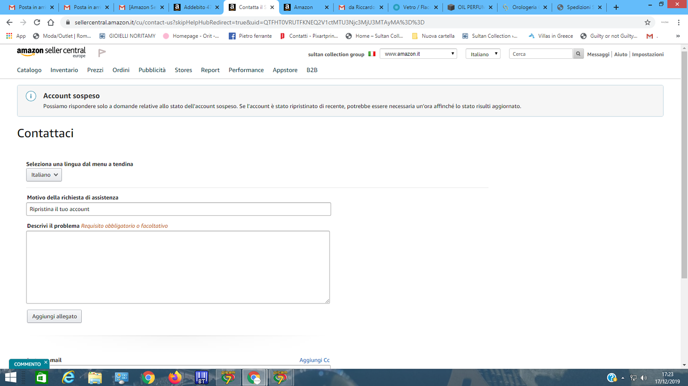Non Riesco A Contattare Venditore Amazon
