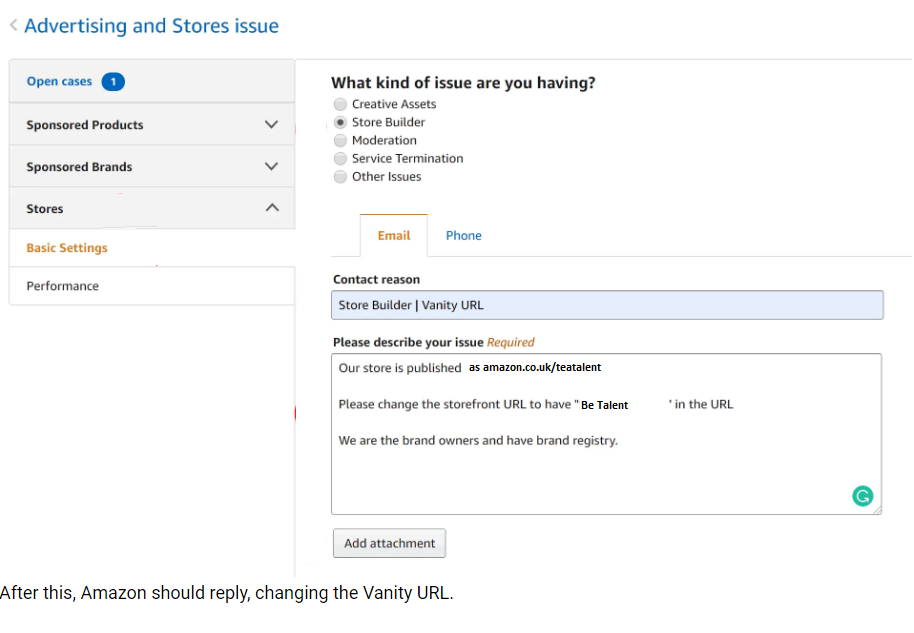 How to edit Store URL? Help for New Sellers Amazon Seller Forums